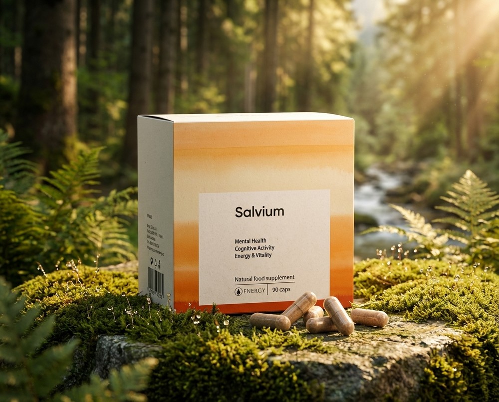 Energy Salvium doplněk stravy v kapslích